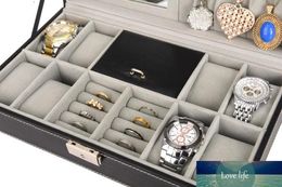 2019 nouveau 8 grilles boîtier de montre boîtier boîtier d'emballage de bijoux pour des heures gaine pour des heures boîte de montre Display252Z