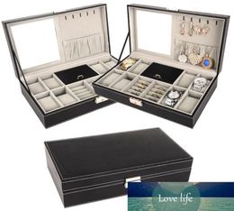 2019 NOUVEAU 8 GRIDS Watch Board Board Boîte Boîte de bijoux Case d'emballage pour les heures Sage pour les heures Box Watch Display236I2214685