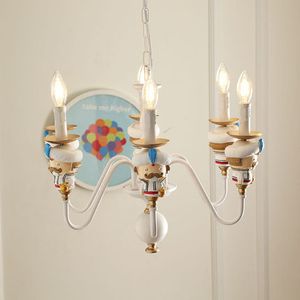 2019 Nouveau Américain Aladdin Children's Chandelier Boy Girl Girl Bedroom Light Model House Children's Lamps Livraison gratuite