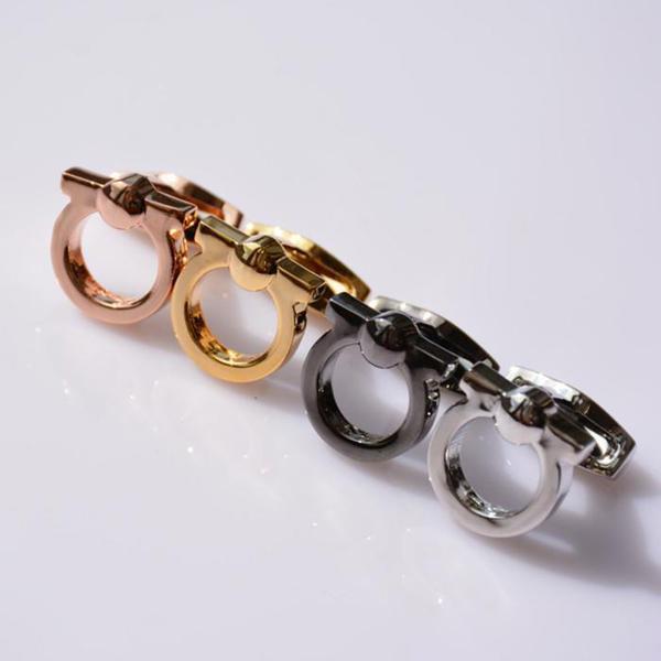 New Arrival CUFF 4 Colors Mens Wedding Shirt Cufflink Jewelry Fashion Copper Metal Cuff Links Gift