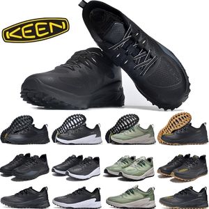 Outdoor loopschoenen Keen ZIONIC WP Voor Mannen Triple Zwart Wit Goud Groen Vrouwen Outdoor Sport Trainers maat 36-45