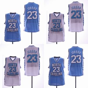 2019 Nieuwe Collectie NCAA North Carolina Tar Hakken 23 Michael Jersey College Basketbal Jerseys Mannen Wit Blauw Gratis Verzending