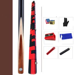 2019 NIEUWE AANKOMST OMIN Enlighten Model Billiard 3/4 Snooker Cue 9,5 mm Tip 145 cm Enlighten China Snooker Cue Case Set