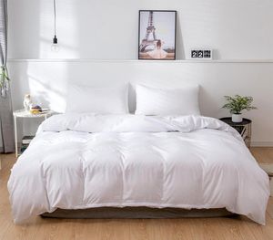 2019 Nieuw beddengoed Solid Simple Bedding Set Moderne dekbedovertrek Koning Koningin vol twin bed linnen kort bed flat sheet 7825708