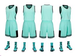 2019 nouveaux maillots de basket-ball vierges logo imprimé taille homme S-XXL prix pas cher expédition rapide bonne qualité NEW TEAL NT001n