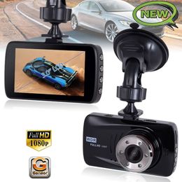 2021 Nieuwe auto DVR Digitale Video Dashcam Auto Driving Recorder 3 "140 ° FOV 1080P Full HD met nachtzicht G-Sensor Cycle Recording Parking Monitor Functions