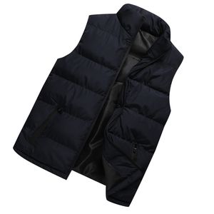 2019 nuevo chaleco Casual Otoño Invierno chaquetas para hombres chalecos gruesos abrigos sin mangas para hombre chaleco cálido acolchado de algodón chaleco para hombres