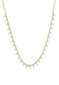 2019 NOUVEAU cadeau de Noël Usine entière micro pavé complet zircone cubique pic punk bling blanc cz 3510cm collier ras du cou chaîne Y3345502