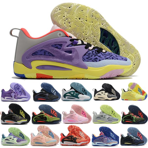 Hommes KD 15 XV Durant Basketball Chaussures Twist KD15 Kevins Vert Orange Étoiles Tante Perles Rose Bleu Royal Profond 17 Lettres Chinois Rouge Violet Baskets De Sport Chaussure De Plein Air