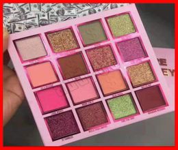 2019 nouveau maquillage pour les yeux 16 couleurs argent bébé palette de fard à paupières mat miroitant palettes de fard à paupières DHL 31865581110374