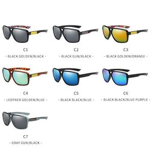 FOX888 modelo nueva Moda Gafas de sol cuadradas Hombres Marca Dersigner espiado dragón gafas Goggle Eyewear Fmale Male block Gafas de sol Oculos UV400