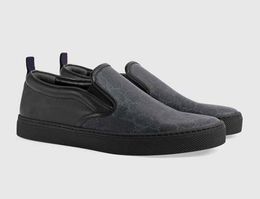 nieuwe mode luxe zwart grijze heren designer sneaker voor dames laag uitgesneden platte slip op heren dames casual schoenen drop 3646