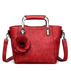 2019 nieuwe bloemdecoratie handtassen eenvoudige wilde mode elegante schoudertas