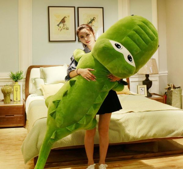 2019 nouveau jouet en peluche alligator de dessin animé géant gros animal en peluche crocodile en peluche poupée oreiller pour enfants ami cadeau décoration DY501836831