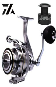 2019 Nieuwe Hoge Kwaliteit 14 + 1 Dubbele Spoel Visserij-reel 5.5:1 Overbrengingsverhouding Hoge Snelheid Spinning Reel Karpervissen Rollen Voor zoutwater Outdoor9858383