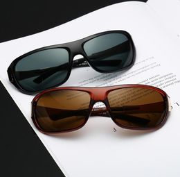 2019 Nouvelle mode rétro de haute qualité Des lunettes de soleil de marque masculine Male Brown 75 mm Lens UV400 Protection 41203373167