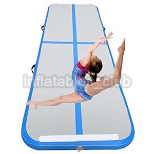 2019 nouveau tapis de gymnastique gonflable grande taille 7 * 1 * 0.1M tapis de voie d'air DEW plancher gonflable d'air pour usage domestique bas prix