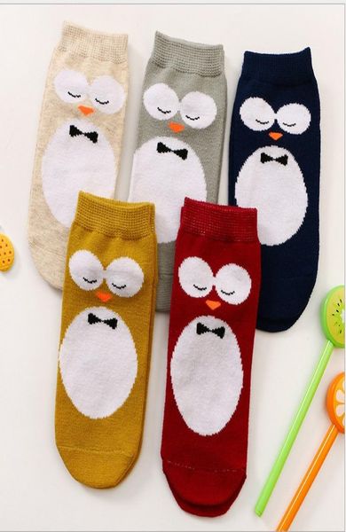 2019 nouveaux enfants belles chaussettes de hibou 3D bébé garçon fille 100 coton jambières bas enfants chaussettes d'été garçons filles chaussettes de mode 3 9634315