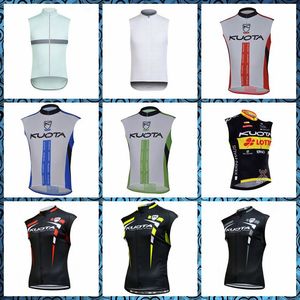 Nieuwe KUOTA RAPHA team Fietsen Mouwloze jersey Vest Mannen zomer Ropa ciclismo Sneldrogende Racing Fiets MTB Sportkleding Y20112119