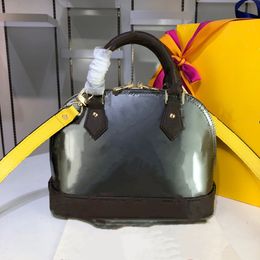 2019-nieuwe dames luxe mode schoudertas lederen mode ketting tas messenger bag gemengde kleur dames luxe handtas - # 275
