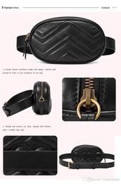 2019 Nieuwe Luxe Handtassen Dames Tassen Designer Taille Bag Fanny Packs Lady's Riem Tassen Dames Borst Handtas