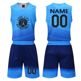 2019 Nouveaux uniformes de basket-ball pour hommes Jet Sports Collège Jeules de basket-ball Jerseys de basket-ball personnalisés