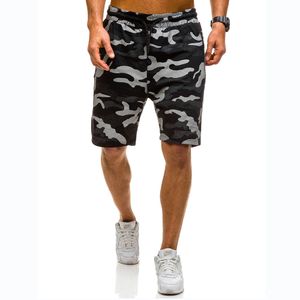 Nieuwe mannen camouflage shorts casual mannelijke knie lengte heren zomer korte broek homme