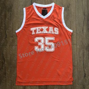 2019 Neues Kevin Durant Texas Longhorns College-Basketballtrikot für Herren, personalisierbar, mit beliebiger Namensnummer, XS-5XL