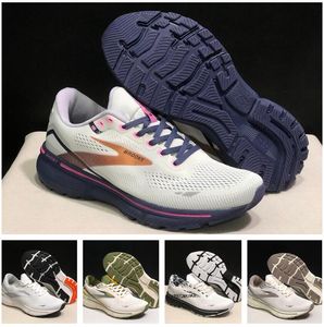 Brooks Ghost 15 Road Running Chaussures Femmes et hommes Yakuda Recréation Outdoor Travel School Party Daily tenue Sports Athleisure Vintage Dhgate Classic minimaliste