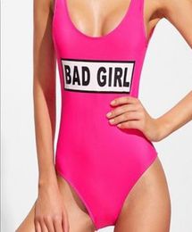 2019 neue Monokini Bademode Frauen Bulls Bodysuit Ein Stück Brief Badeanzug Bikini Basketball Rot Sport Overalls Sexy Kostüm9058945