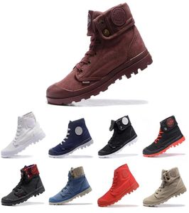 2019 Nouvelle bottes de palladium originales Femmes hommes Sports Red White Winter Sneakers Trainers décontractés pour hommes hommes Ace Boot3737927