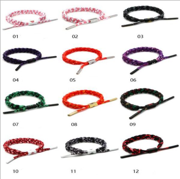 2019 Nouveau bracelet de lacet réglable étoile de basket-ball Punk pour les couples