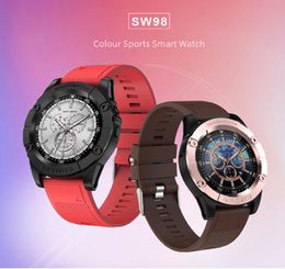 2019 Nieuw Smart Watch SW98 Bluetooth Smart Watch HD -scherm Motor smartwatch met stappentellercameramicrofoon voor Android iOS PK DZ09 U8 IN5138315