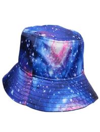 2019 New Space Stars Unisexe Bucket Hat Unisexe Hiphop Caps Men Automne Cotton Galaxy Bucket Caps233V46213392794875