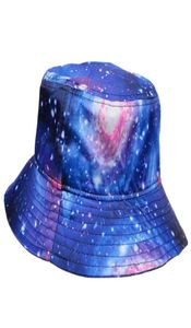 2019 New Space Stars Unisexe Bucket Hat Unisexe Hiphop Caps Hommes Automne Coton Galaxy Bucket Caps2155875