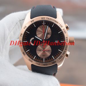 2019 Nieuwe Sporten Mannen Horloge Hoge Kwaliteit Roestvrij staal Case Japan Stopwatch Quartz OS Beweging Rubber Band Chronograph Gentleman-polshorloge