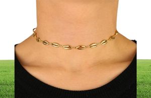 2019 Nouveau style Boho Hawaiian Sea Shell Choker Jewelry Bohemian Beach Tassel Collier Gold Chain pour femmes Collar Chocker Cadeaux249Z3379590