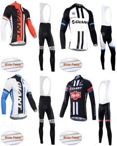 2019 NIEUWE TEAM CYCLING Winter Thermal Fleece Jersey (BIB) Pants Sets Men Men Long Sheeves Bike Maillot Roupa Ciclismo Fengoutd2759843