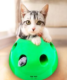 2019 Nuevo Toy Ball Pop n Dispositivo de rasguño Juguetes divertidos para crías para Cat Affine Claw Pet Supplies T2002291867325