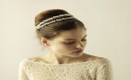 2019 Nouveaux coiffes de mariage Accessoires de cheveux avec strass de perles de perles
