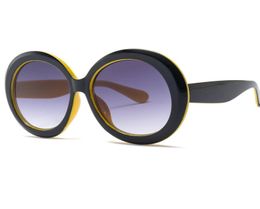 2019 nouvelles femmes surdimensionnées lunettes de soleil rondes marque de mode lunettes de soleil de créateur femmes Vintage nuances lunettes UV400 W855171867