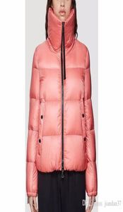 2019 Nieuwe dames039S Kleding Topkwaliteit Women Duck Down Down Coat Women Fashion Outsed Weer Hooded Cooded Coats Black Pink Color Down Jacket D5565089