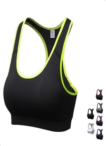 2019 Nueva camiseta de yoga Top Ropa deportiva Mujer Deportes Sujetador de yoga Chalecos para correr para entrenamiento físico Ropa de entrenamiento al aire libre Niñas Traini9030141