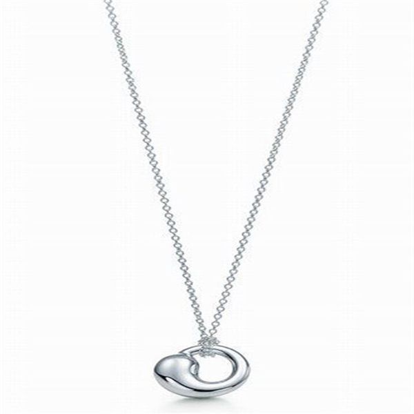 2019 la más nueva llegada de plata 925 cadena delgada de plata luna collares pendientes tamaño de los encantos baratos con caja y dastba236U