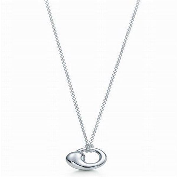 2019 nouvelle arrivée argent 925 chaîne mince argent lune pendentif colliers pas cher charmes taille avec boîte et dastba2361