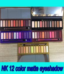 2019 NOUVEAU MALUP NUDE MALUP CHEEUX CHEE CHERRY Honey Honey Reloade Ultra Violet Fidadow Classic Eyeshadow Palette 12 Colors High 4444984