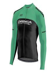 2019 Orbea Team Cycling Long Sheeves Jersey MTB Bicycle Sport Wear Snel droge racekleding met lange mouwen U910235185745