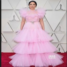 2019 Oscar Film Arabic Dresses Red Carpet Celebrity Dresses Ball Gown Long A Line elegant Evening Formal Dresses Cheap Shippi249z