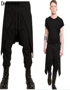 2019 Plus size casual drape drop drop crotch hiphop broek Baggy dansende gotische punk stijl harem broek mannen w8841608