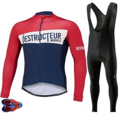 2019 Pro team Morvelo lange mouwen Wielertrui broek Set Herfst Fietsen Kleding Bike kit ropa de ciclismo invierno mujer8237328